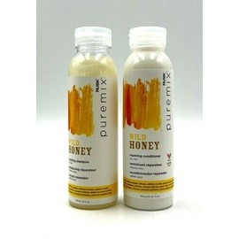 RUSK Rust Puremix Wild Honey Repairing Shampoo & Conditioner | 12 oz |