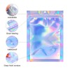 100pcs 3"X 4" Smell Proof Resealable Mylar Bags Food Storage