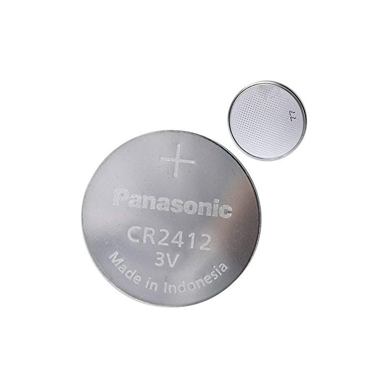 Panasonic CR2412 Lithium Battery 3V (2 Batteries Per Pack)