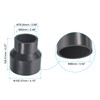 PATIKIL PVC Reducer Pipe Fitting 3.5x2.5 Inch Socket, Straight Coupling