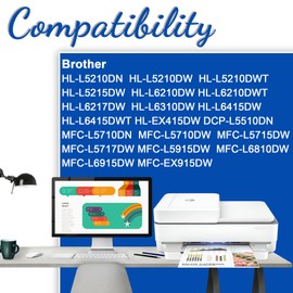 Jagute TN229XL Toner Cartridges（with Chip High Yield Compatible Replacement for Brother MFC-L3780CDW HL-L3280CDW HL-L3220CDW MFC-L3720CDW HL-L3295CDW HL- L3300CDW HL-L8245CDW Printers (4 Pack)