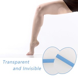 TWZKXC 40 Pcs Thigh Inner Anti Chafing Sticker, Transparent Thighs Prevention Anti Friction Pad Invisible Thigh Tapes Chafe for Rubbing Protect Silent Sticker(Transparent Invisible)