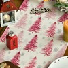 Christmas Trees Table Runner Home Party Decor 13x120 Inch