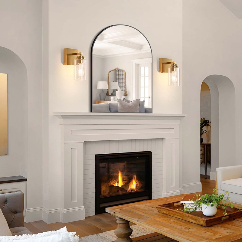 Loiogohot LED Bulbs Battery Operated Wall Sconce,Safety Low Voltage DC