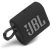 JBL - GO3 Portable Waterproof Wireless Speaker - Black (Renewed)
