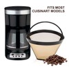 2 Pack Reusable Coffee Filter, 6-12 Cup Cone Coffee Filter