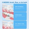 Electric Toothbrush with Water Flosser - Wireless Charging 3 in