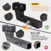 Nilight Trailer Hitch Extension Riser for 2 Inch Receiver with
