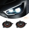 Flygun 2 PCS H4 Car LED Headlight Bulb Retainers, Nylon