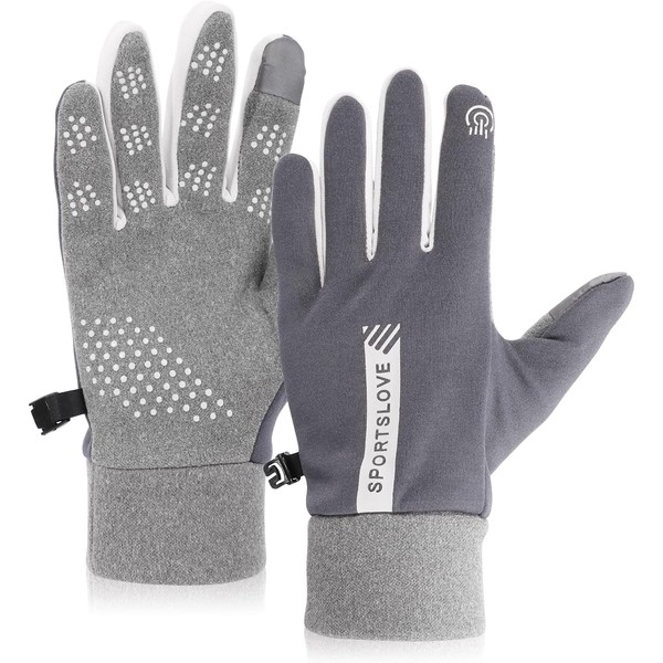 Winter Gloves Men, Waterproof Windproof Winter Gloves for Women, Non-Slip