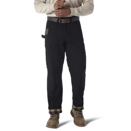 Wrangler Riggs Workwear mens Lined Ranger Work Utility Pants, Black, 33W x 32L US