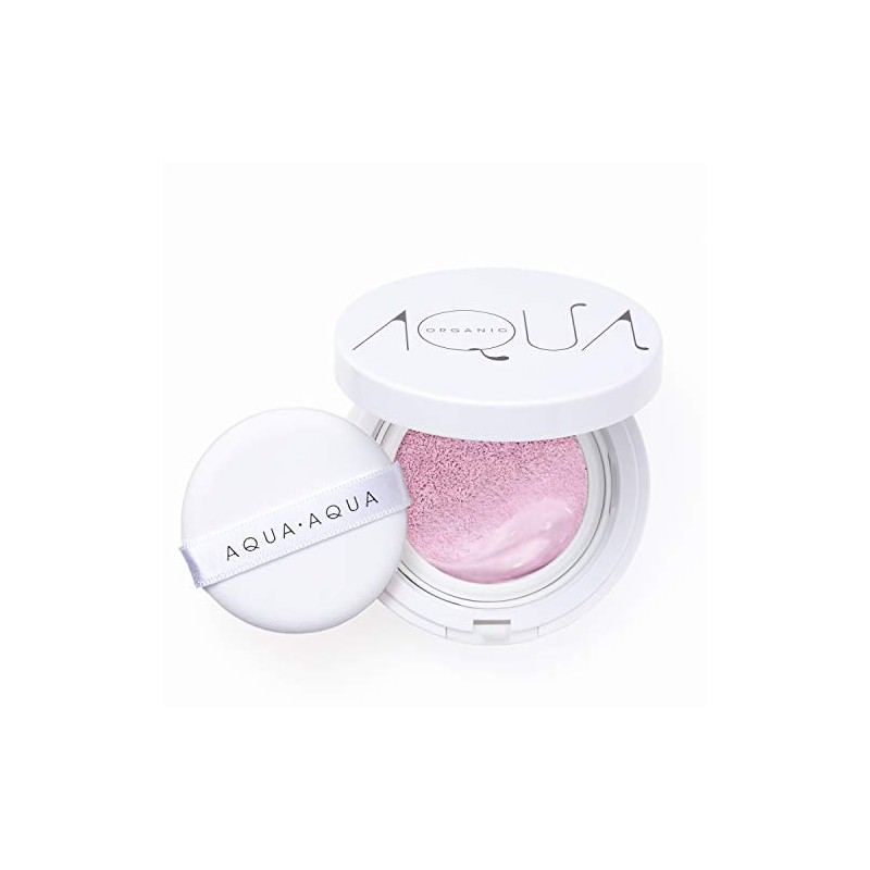 Aqua Organic Cushion Compact Color Base Refill Makeup Foundation, Pink,