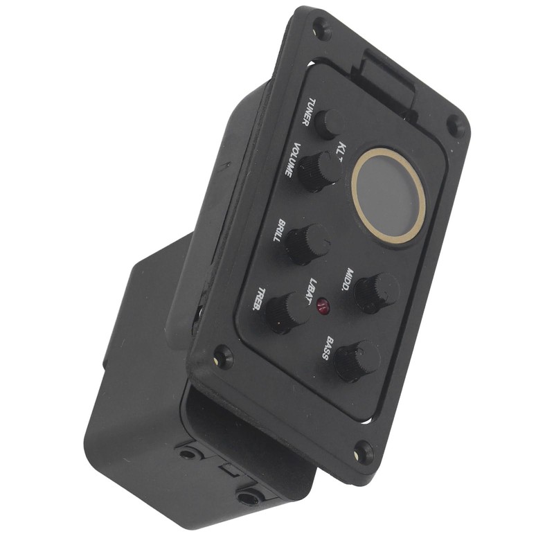Acoustic Guitar Pickup EQ LCD Tuner 4 Band EQ Preamp
