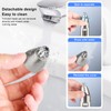 Nose Hair Trimmer Multifunctional 3 in 1 R Shaped Rounded