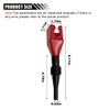 Retractable Car Fuel Funnel, Plastic Car Draining Tool Clasp Funnel,