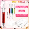 Chiisong 24 Pcs Syringe Pens Nurse Pens Bulk with Plastic
