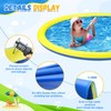 127 inch Extra Large Non-Slip Splash Pad Sprinkler for Kid