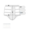 Masta Air-Flux Horse Brushing Boots - Training Neoprene Protective Wrap