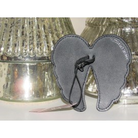 Victoria's Secret Gold Wings Sequin Bling Angel Hair Ties Bottle Perfume , NWT