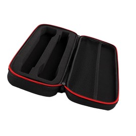 Electronic Microphone Bag, Portable Carry Bag, Microphone Bags, Bags for Wireless Microphones, Wireless Microphone Body, Shockproof, Drop-Proof, with Metal Zip, for On the Go (Pink), red, Fashion