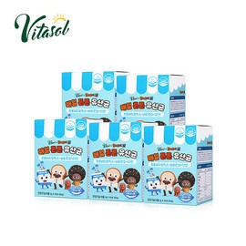 [Vitasol] Daily strong lactic acid bacteria / [비타솔] 매일 튼튼 유산균 X 5통 키즈 유산균/브레드 유산균(10억 유산균/비