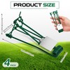 Qualirey 4 Pcs Outdoor Gopher Trap Easy Set Mole Trap