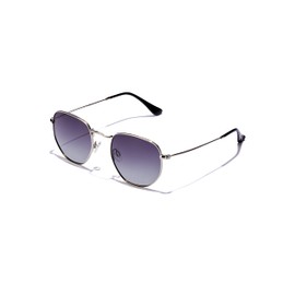 HAWKERS Sixgon Drive Sunglasses for Men and Women, Grey Polarized · Silver Ct