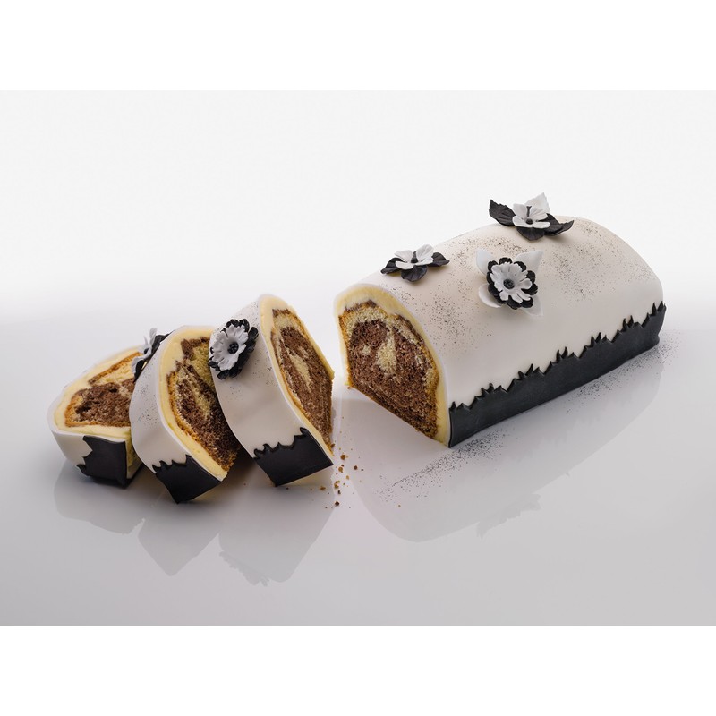 Zenker 7818 Crème Noir Loaf Tin Diameter 30 cm Stainless