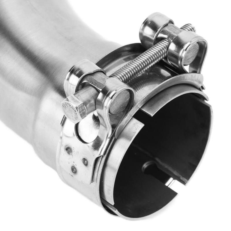 Motorcycle Exhaust Middle Pipe Stainless Steel Mid Link Exhaust System