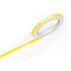 Rvinyl 3M 50 Vinyl Pinstriping Tape Roll in Lemon Yellow 24-1/2" x 150ft - Auto Decal Striping Sticker - Gloss Finish Adhesive UV Resistant Film - Car Body Side Stripes