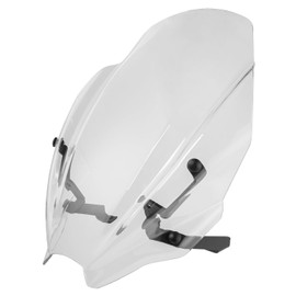 Lorababer Motorcycle Windshield Deflector with Mounting Bracket for Su-zuki GSX-8S GSX8S 2023 2024, Front Windscreen Wind Shield Screen Visor, Clear