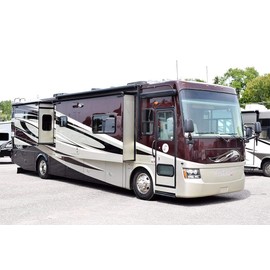 HEADLIGHTSDEPOT Black Housing Halogen Left and Right Headlights Pair Compatible with Tiffin Allegro Red 2009-2012