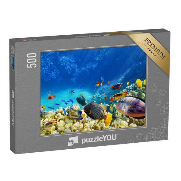puzzleYOU: Puzzle 500 Piece Underwater World with Coral and Tropical