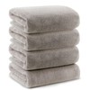 Mofuwa Bath Towel Set, Hyaluronic Acid Infused for Moisturized Skin,