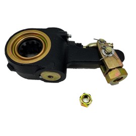 TORQUE 2 Pack of AS1132 Automatic Brake Slack Adjuster 1.5" Diameter, 10 Spline Teeth 5.5" Lever w/Lock Clevis (Replaces Meritor R801041 Accuride Gunite Freightliner Mack 1132) (2 x TR1132)