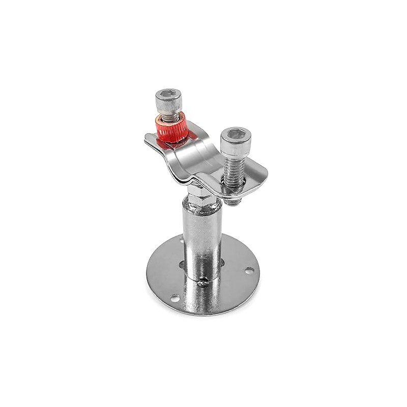 QWORK Adjustable Stainless Steel Pipe Support Bracket Kit - Compatible