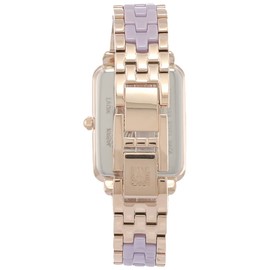 Anne Klein Women's Genuine Diamond Dial Ceramic Bracelet Watch