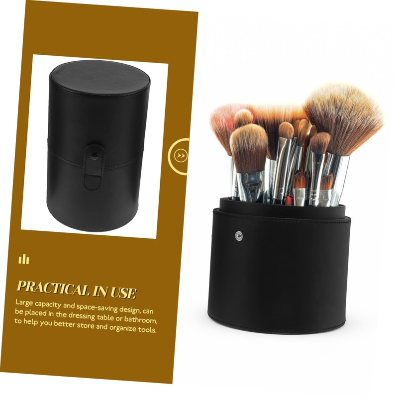 Mikinona Travel Makeup Brush Case Storage Tube Makeup Brush Holder