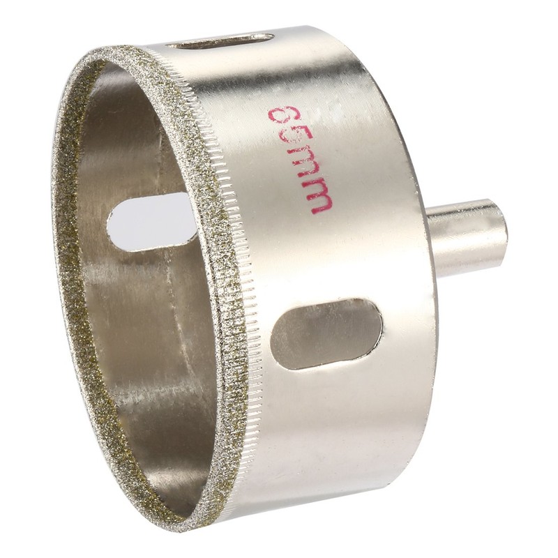 uxcell 65mm Diamond Coated Glass Hole Saw Drill Bits for