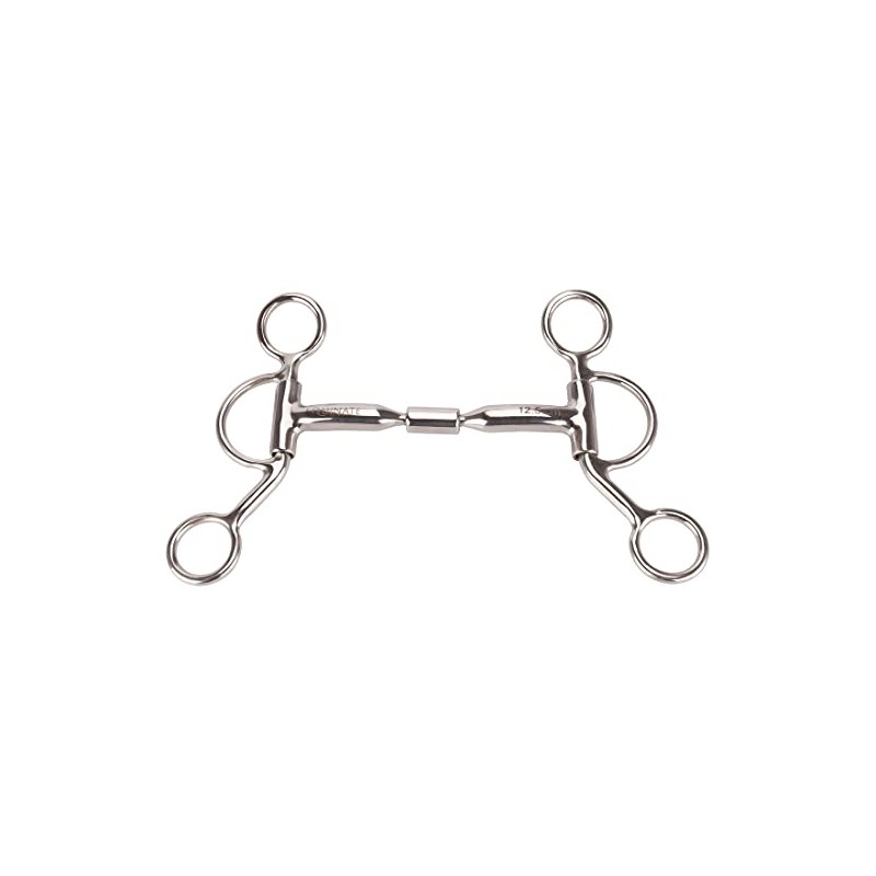 Equinate Billy Allen Western Bit with Shanks Stainless Steel 14.5