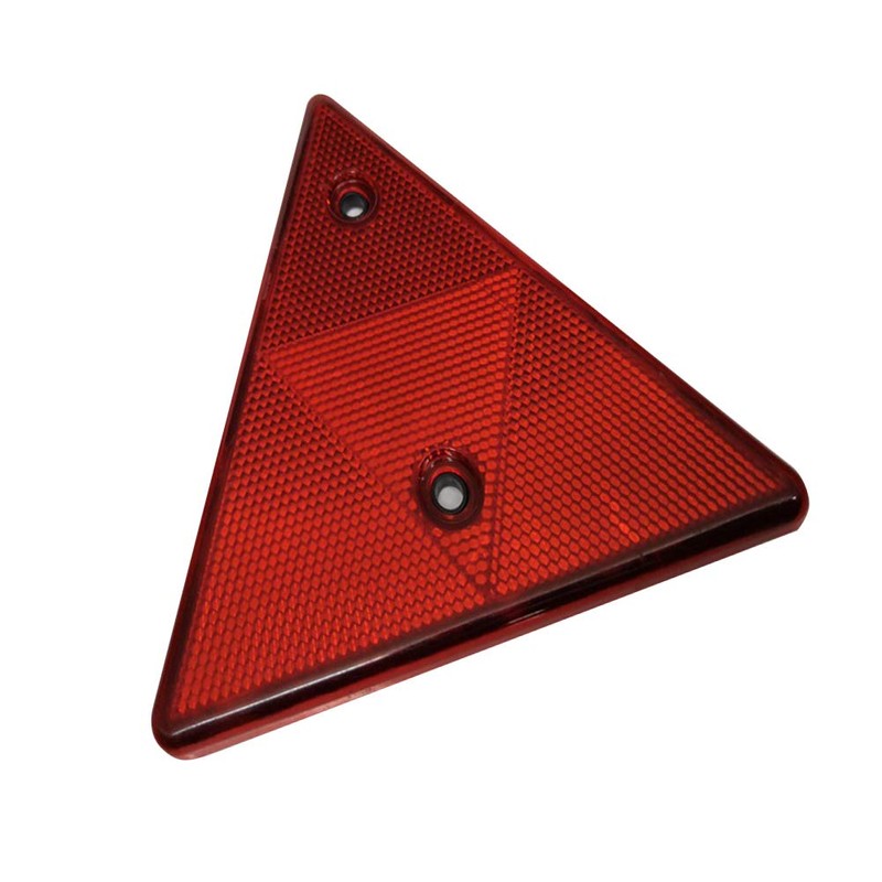 Triangle Red Reflectors, MoreChioce 2PCS Automotive Triangle Reflector Waterproof Car