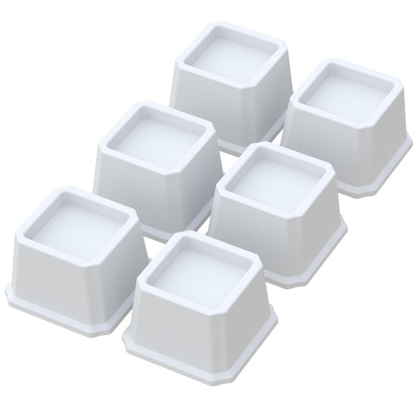 Whynonap Bed Risers 2 Inch Heavy Duty Bed Elevators, Set