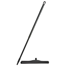 Floor Squeegee, 24 X 53, Poly/Foam, Dbl, Blk