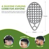 KOUPA Magic Silicone Curly Hair Brush, One Piece Twist Curl