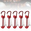 5pcs Fishbone Tent Nails Large Deck Boards Camping Tent Fixing