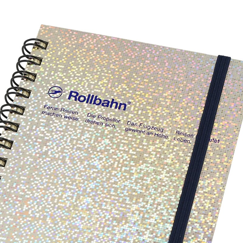 Delphonics Rolburn Memo with Pocket, Metallic M (Hologram)