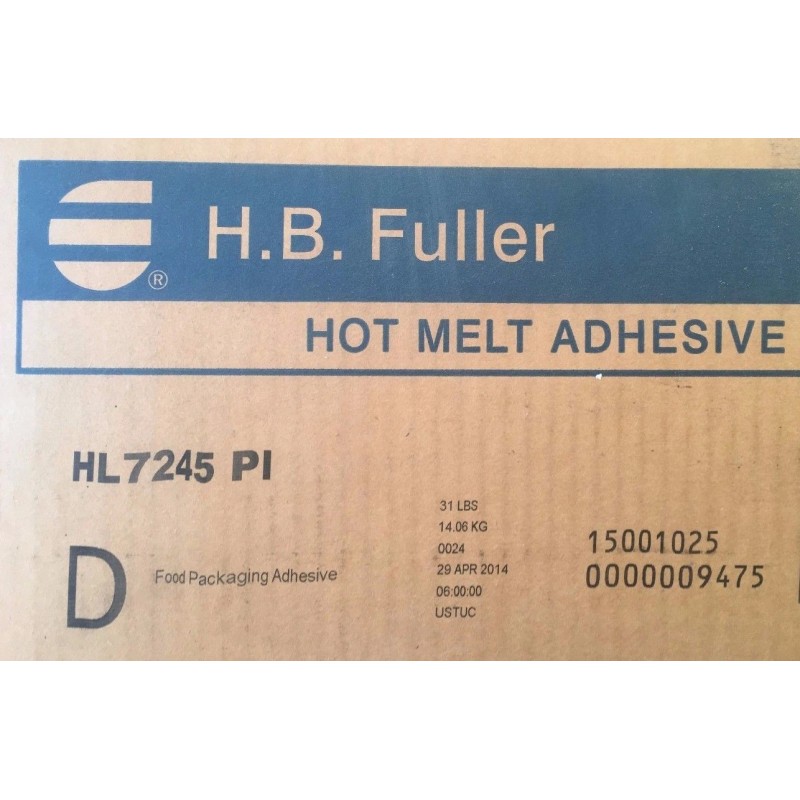 HB FULLER HOT MELT ADHESIVE PILLOWS HL-7245 16lb SwiftTherm Glue