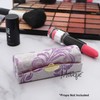 Lavender Lipstick Case with Brocade Design