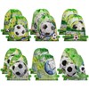 Wisebom Pack of 12 Football Party Bags 34 x 27