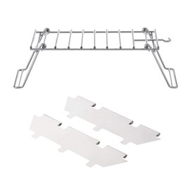 LOGOS TAKIBI 81063124 A-Shaped Tool Rack, Silver, Approx. Width 23.0 x Depth 16.5 x Height 22.0 inches (58.5 x 42 x 56 cm)